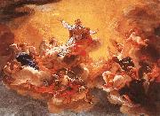 BACCHIACCA Apotheosis of St Ignatius  hh oil painting