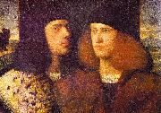 CARIANI Portrait of Two Young Men fd oil painting reproduction