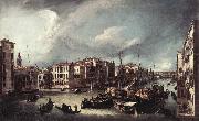 Canaletto The Grand Canal with the Rialto Bridge in the Background fd USA oil painting artist