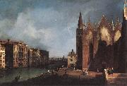 Canaletto The Grand Canal near Santa Maria della Carita fgh USA oil painting reproduction