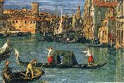 Canaletto The Grand Canal and the Church of the Salute (detail) ffg USA oil painting reproduction
