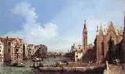 Canaletto Grand Canal: from Santa Maria della Carit to the Bacino di San Marco d painting