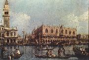 Canaletto View of the Bacino di San Marco (St Mark s Basin) oil painting on canvas