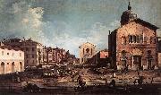 Canaletto View of San Giuseppe di Castello d painting