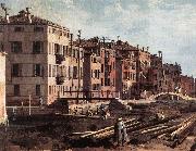 Canaletto View of San Giuseppe di Castello (detail) f painting