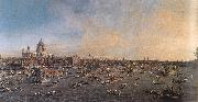 Canaletto The Thames and the City fcf oil painting on canvas
