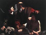 Caravaggio The Sacrifice of Isaac painting