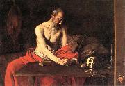 Caravaggio St Jerome dsf USA oil painting artist