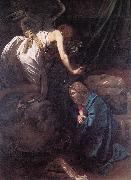 Caravaggio The Annunciation fdgf oil painting on canvas