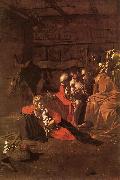 Adoration of the Shepherds fg, Caravaggio