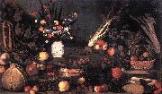 Caravaggio Still-Life with Flowers and Fruit g USA oil painting artist