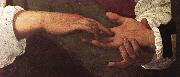 Caravaggio The Fortune Teller (detail) drgdf USA oil painting artist