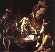 Caravaggio The Martyrdom of St Matthew USA oil painting artist