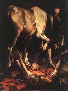 Caravaggio The Conversion on the Way to Damascus fgg oil painting