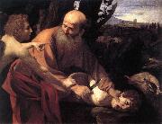 Caravaggio The Sacrifice of Isaac fdg painting