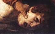 Caravaggio The Sacrifice of Isaac (detail) dsf painting