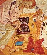 Cimabue St Luke (detail) sd oil painting