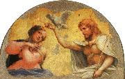 Correggio Coronation of the Virgin oil painting artist