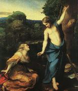 Correggio Noli me Tangere oil painting reproduction