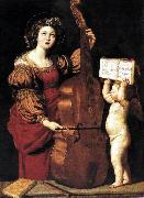 Domenichino St Cecilia dsw oil painting on canvas