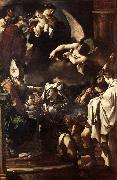 GUERCINO St William of Aquitaine Receiving the Cowln  ngb USA oil painting artist