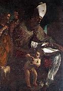 GUERCINO St Augustine sdg USA oil painting artist