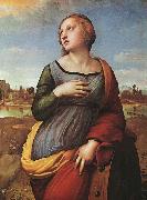 Raphael St.Catherine of Alexandria USA oil painting artist