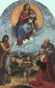 Raphael The Madonna of Foligno oil painting reproduction