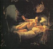 Rembrandt Danae oil painting reproduction