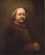 Rembrandt Self Portrait  ffdxc oil painting on canvas