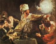 Belshazzar's Feast, Rembrandt
