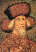 PISANELLO Portrait of Emperor Sigismund of Luxembourg iug oil painting on canvas