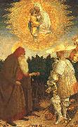 PISANELLO The Virgin and Child with Saints George and Anthony Abbot sgh USA oil painting artist