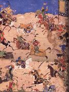 Bihzad Sikanar overcomes the Hosts of Dara oil painting reproduction