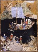 Bihzad Abduction from the seraglio USA oil painting artist