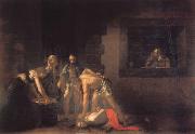Caravaggio The Beheanding of tst john the baptist USA oil painting artist