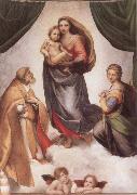 Raphael Sisting Madonna oil painting reproduction