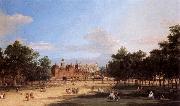 Canaletto the Old Horse Guards and Banqueting Hall, from St James-s Park oil painting on canvas