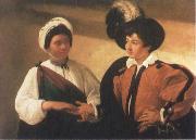 Caravaggio The Fortune-Teller USA oil painting artist