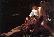 Caravaggio St. Francis in Ecstasy oil painting on canvas