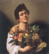 Boy with a Basket of Fruit, Caravaggio