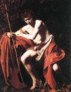 Caravaggio St. John the Baptist oil painting reproduction