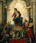 Correggio Madonna with St. Francis USA oil painting artist