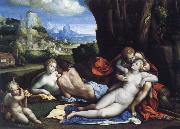 GAROFALO An Allegory of Love oil painting artist