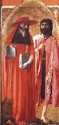 MASACCIO Saints Jerome and john the Baptist oil painting reproduction