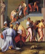 Pharaoh Pardons the Butler and Ordes the Execution of the Baker, Pontormo