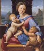 The Madonna and Child with teh Infant Baptist, Raphael