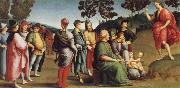 Raphael Saint John the Baptist Preaching oil painting reproduction