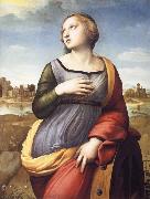 Raphael Saint Catherine of Alexandria USA oil painting artist
