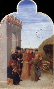 SASSETTA The Legend of the Wolf of Gubbio USA oil painting artist